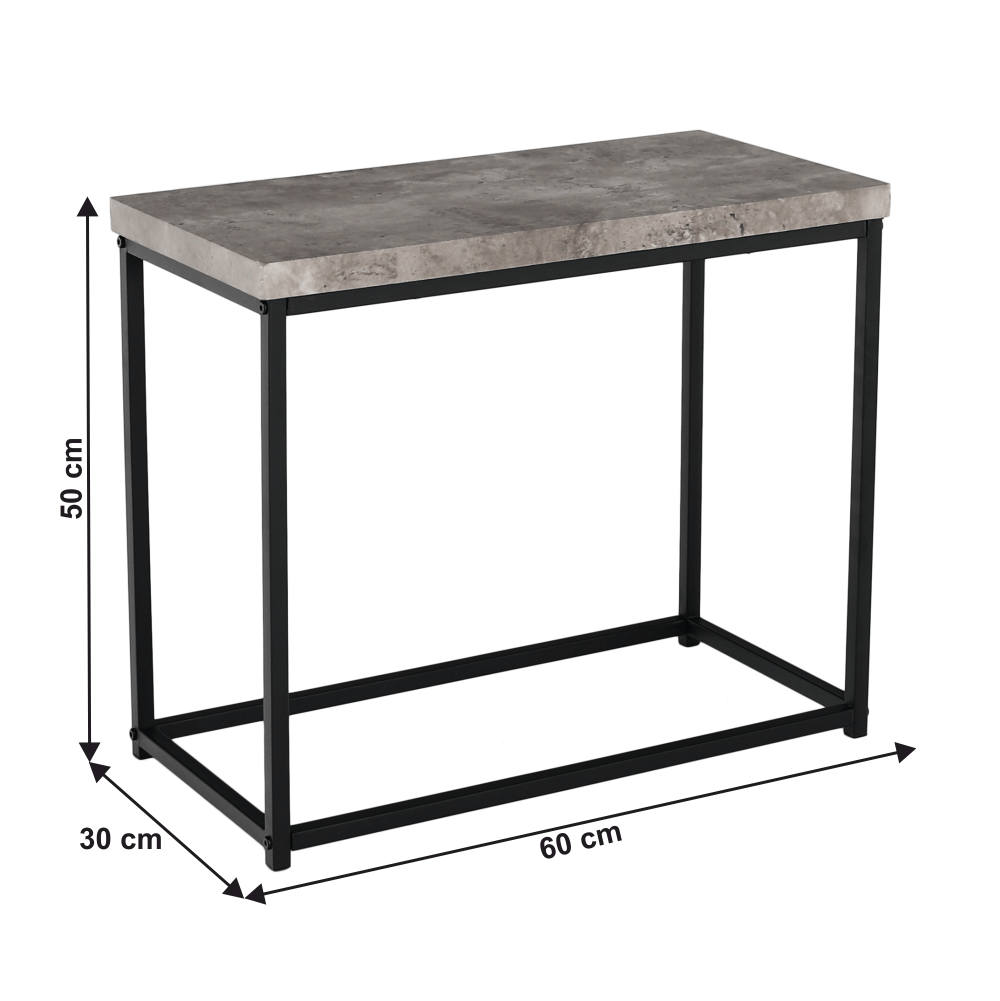 Masuta de cafea, negru/carbon, TENDER — imaginea 14