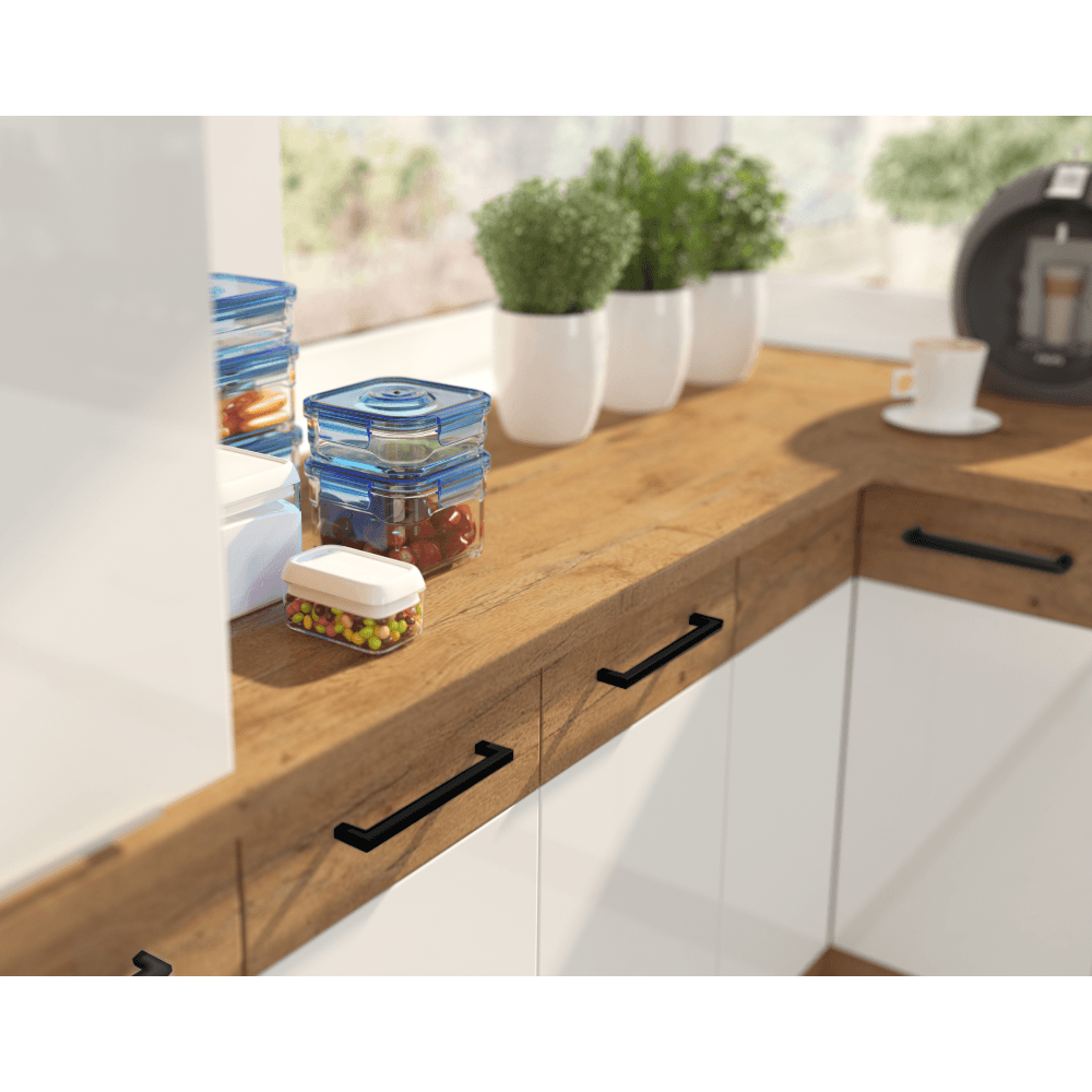 Cabinet inferior cu cos pull-out, stejar Lancelot, VEGA D15 CARGO BB — imaginea 5