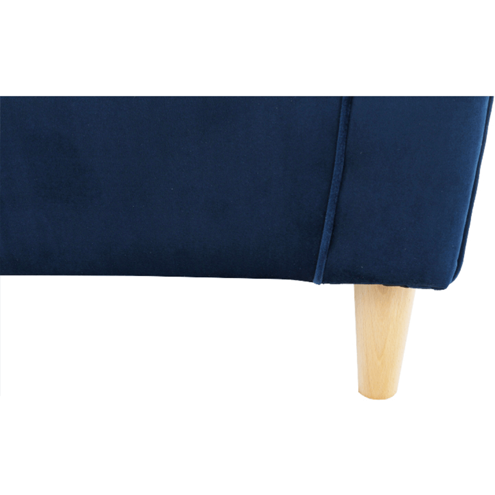 Fotoliu, material albastru, CHARLOT — imaginea 4