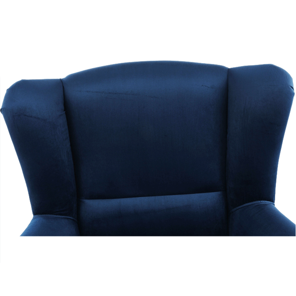 Fotoliu, material albastru, CHARLOT — imaginea 6
