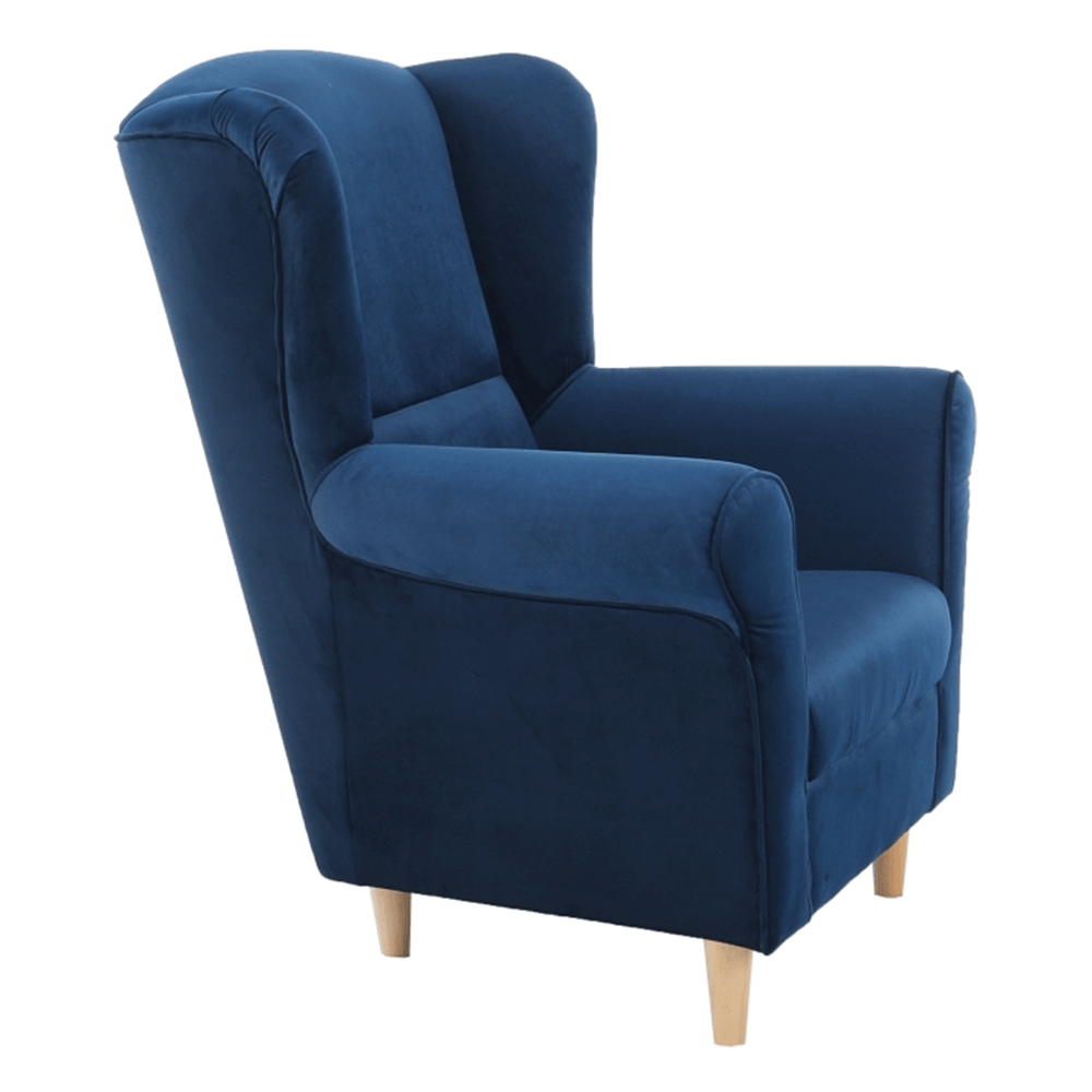 Fotoliu, material albastru, CHARLOT — imaginea 7