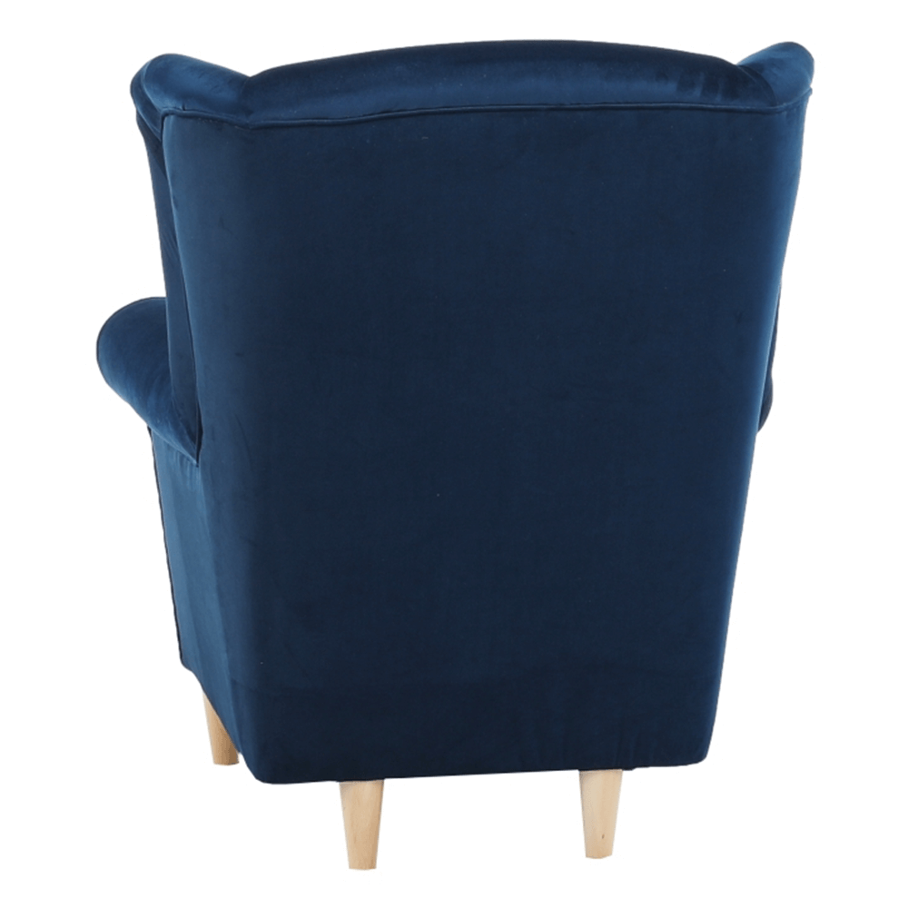 Fotoliu, material albastru, CHARLOT — imaginea 10