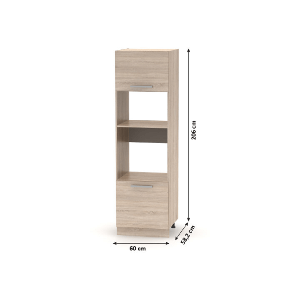 Dulap incorporabil, stejar sonoma, NOVA PLUS NOPL-084-00 — imaginea 3