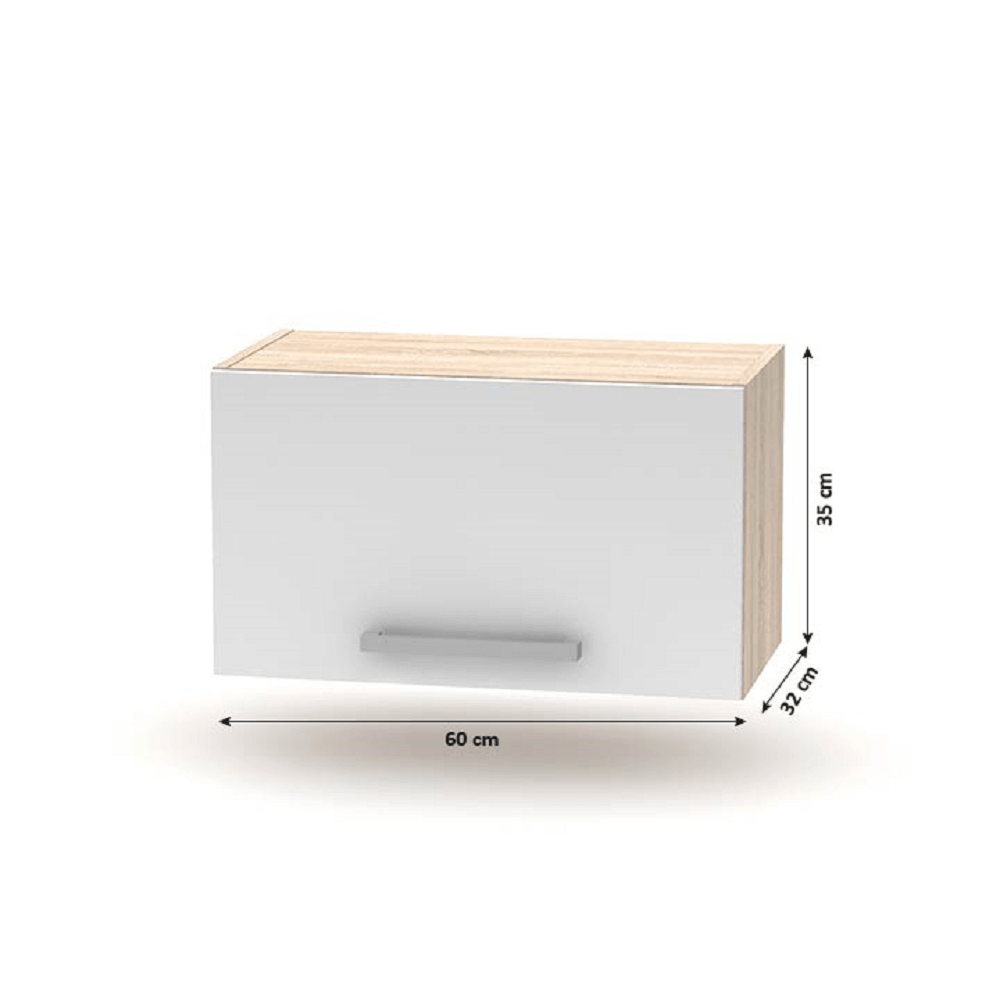 Ansamblu de bucatarie 2,4 m, stejar sonoma — imaginea 9