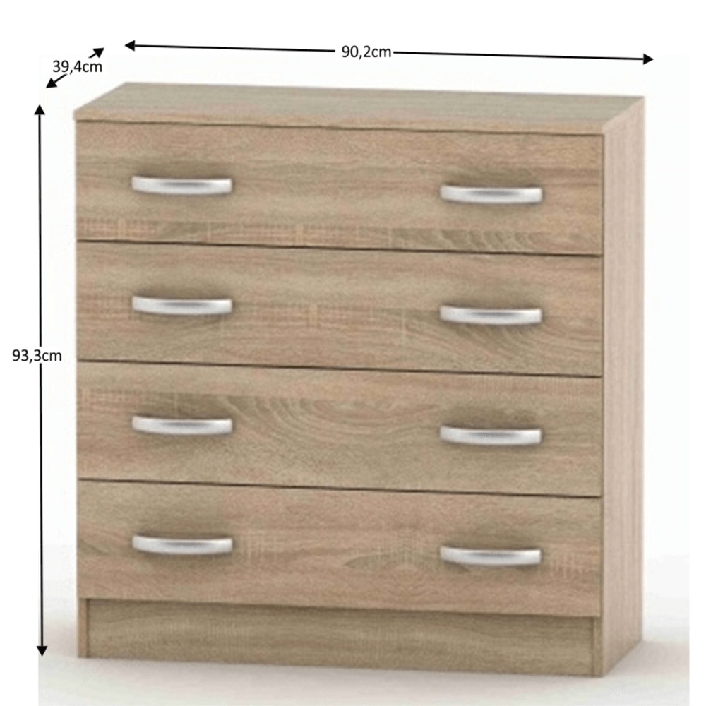 Comoda cu 4-sertare — imaginea 2