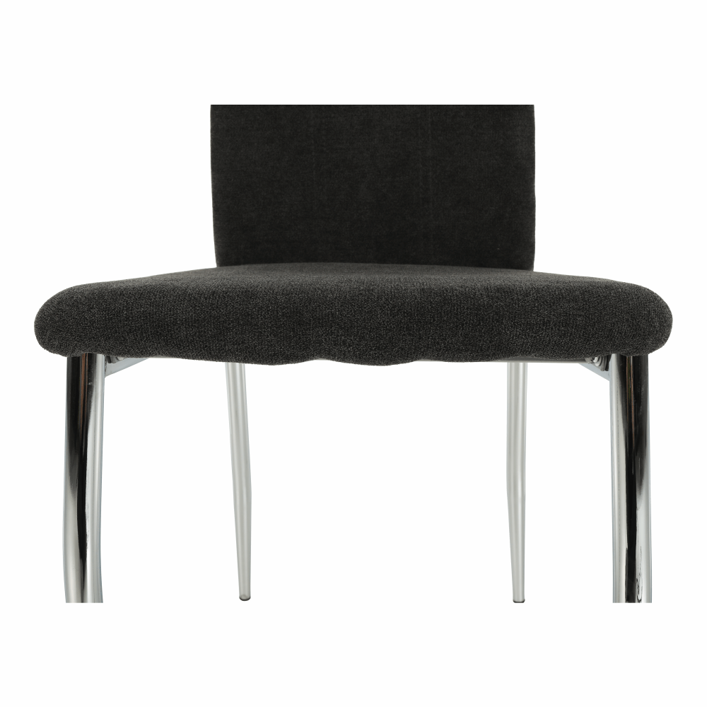 Scaun dining, textil gri maro/crom, OLIVA NEW — imaginea 8