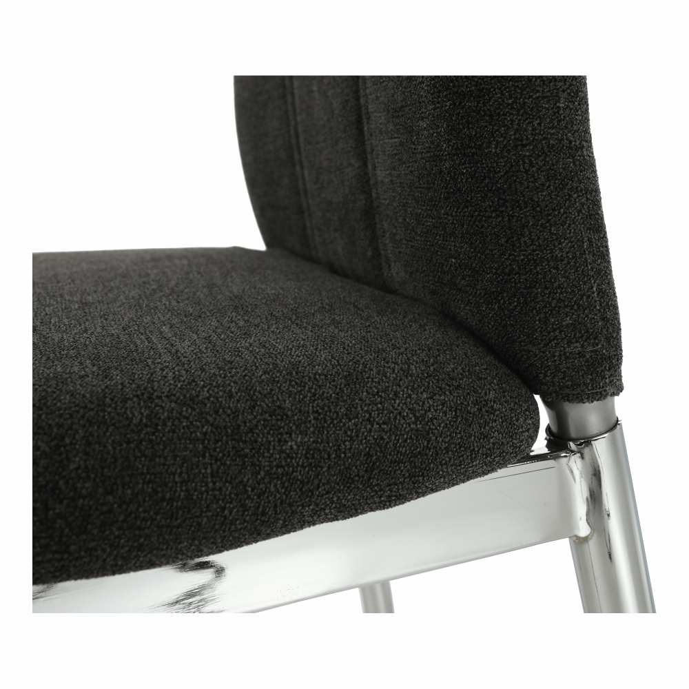 Scaun dining, textil gri maro/crom, OLIVA NEW — imaginea 9