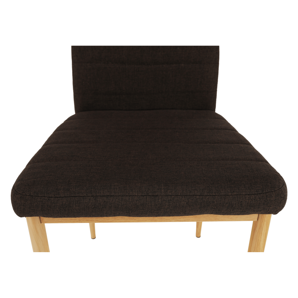Scaun, material textil maro inchis/cadru metalic fag, COLETA NOVA — imaginea 11