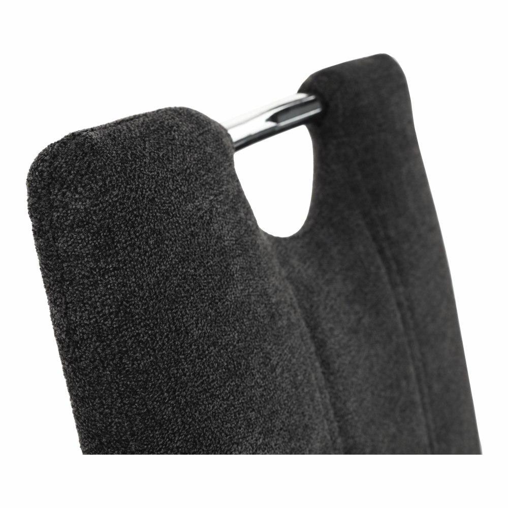 Scaun dining, textil gri maro/crom, OLIVA NEW — imaginea 12