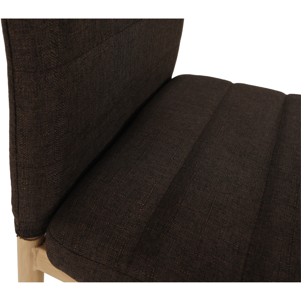 Scaun, material textil maro inchis/cadru metalic fag, COLETA NOVA — imaginea 12