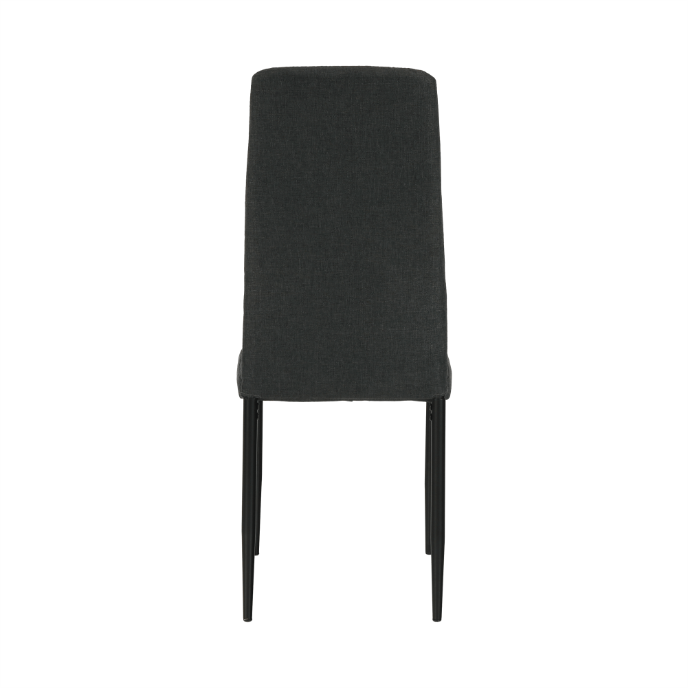 Scaun, textil gri inchis/metal negru, COLETA NOVA — imaginea 11