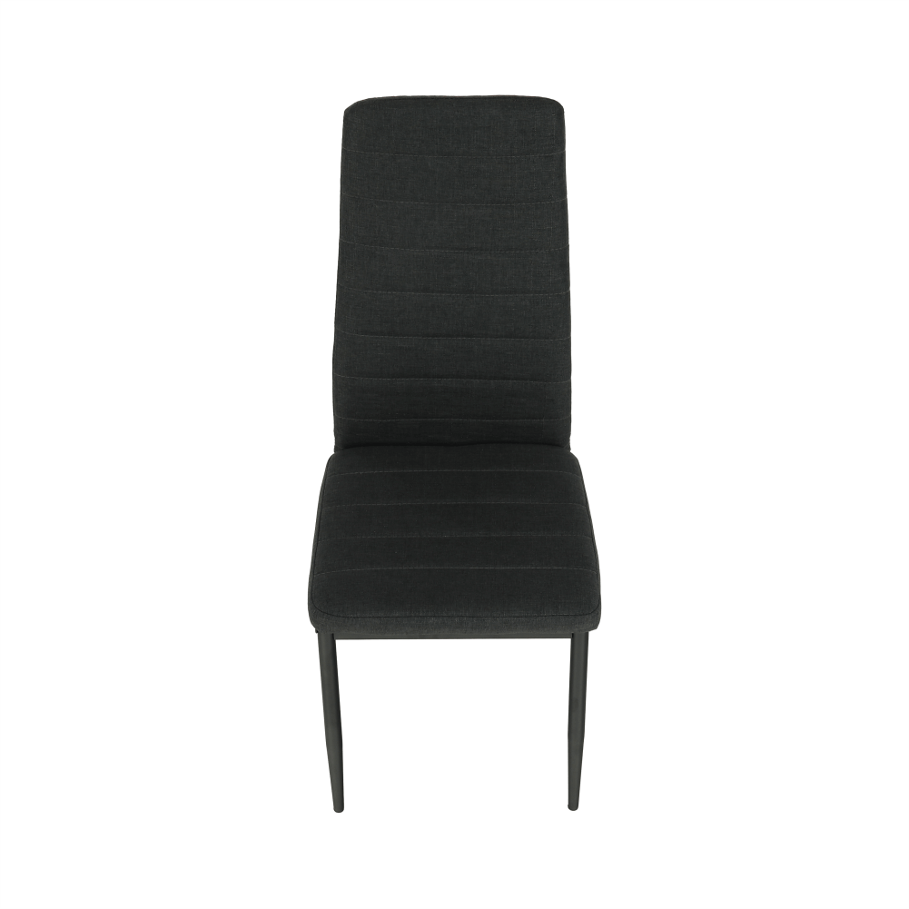 Scaun, textil gri inchis/metal negru, COLETA NOVA — imaginea 12