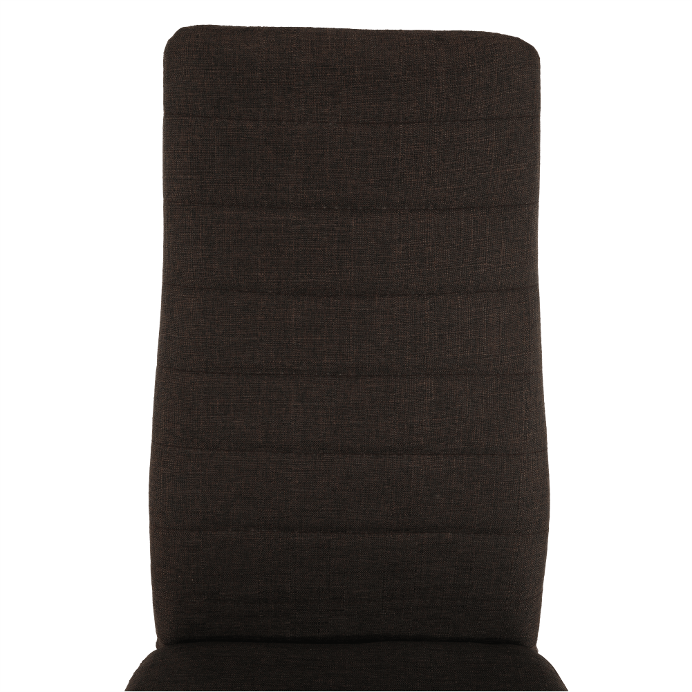 Scaun, material textil maro inchis/cadru metalic fag, COLETA NOVA — imaginea 14