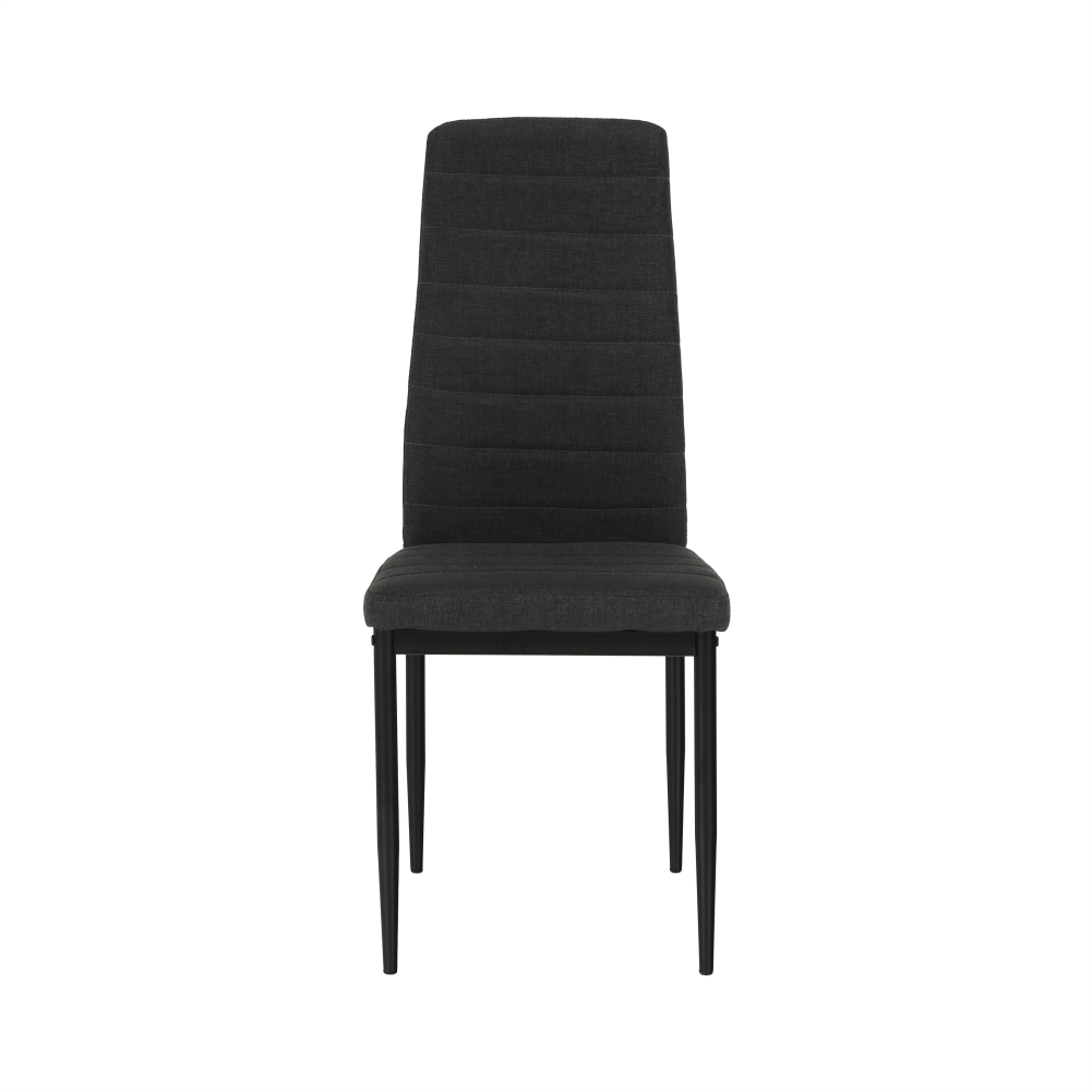 Scaun, textil gri inchis/metal negru, COLETA NOVA — imaginea 15