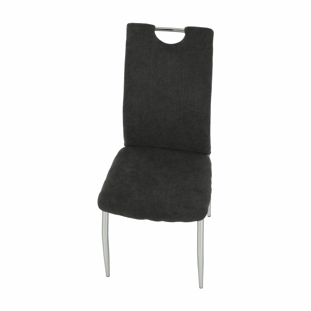 Scaun dining, textil gri maro/crom, OLIVA NEW — imaginea 17