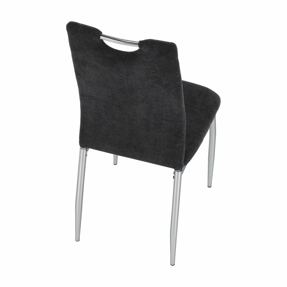 Scaun dining, textil gri maro/crom, OLIVA NEW — imaginea 18