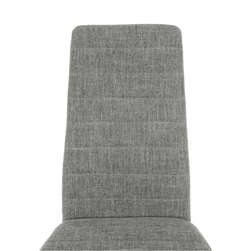 Scaun, textil gri deschis/metal alb, COLETA NOVA — imaginea 10