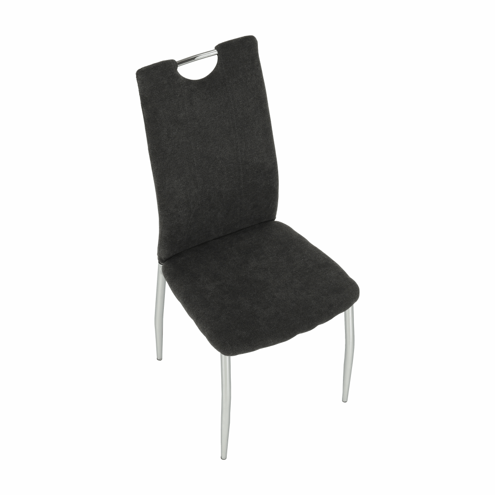 Scaun dining, textil gri maro/crom, OLIVA NEW — imaginea 19