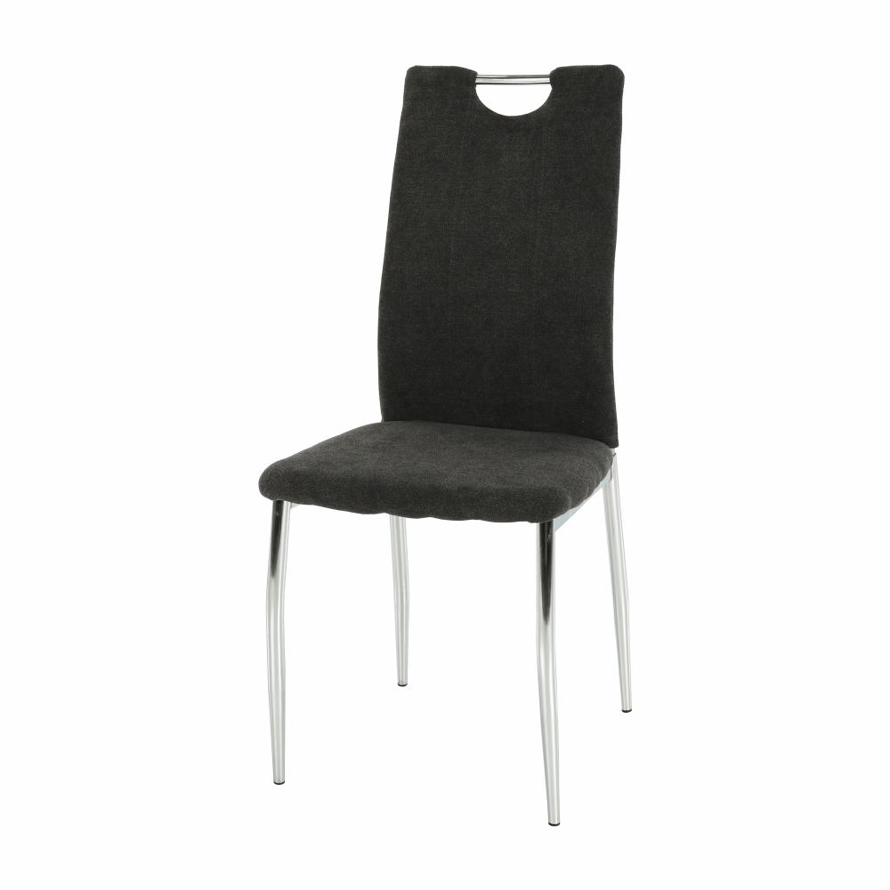 Scaun dining, textil gri maro/crom, OLIVA NEW — imaginea 20