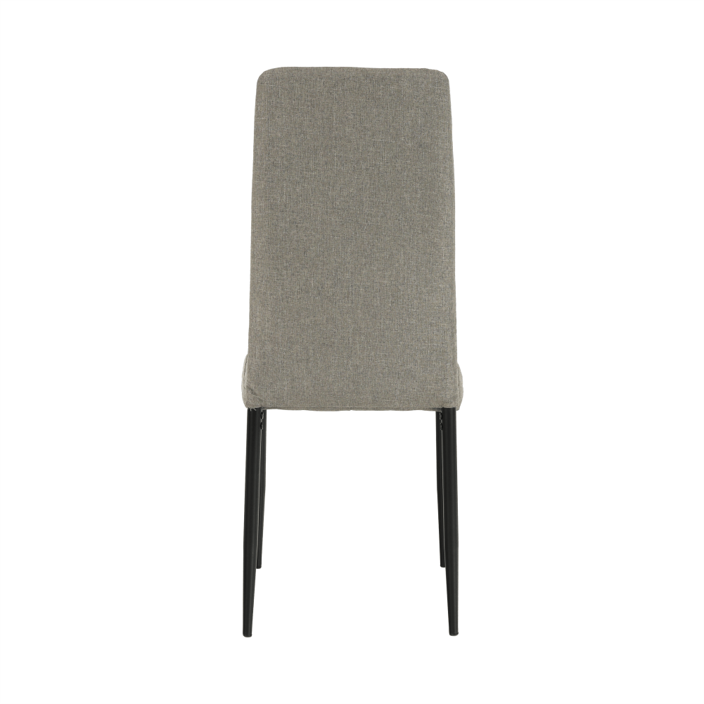 Scaun, textil maro/metal negru, COLETA NOVA — imaginea 14