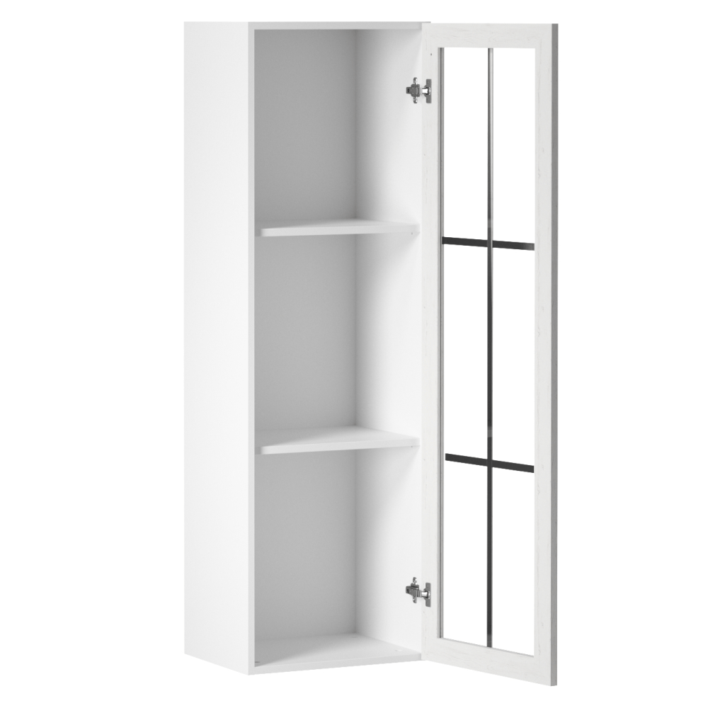 Dulap superior cu sticla W40S, alb/pin Andersen, dreapta PROVENCE — imaginea 5