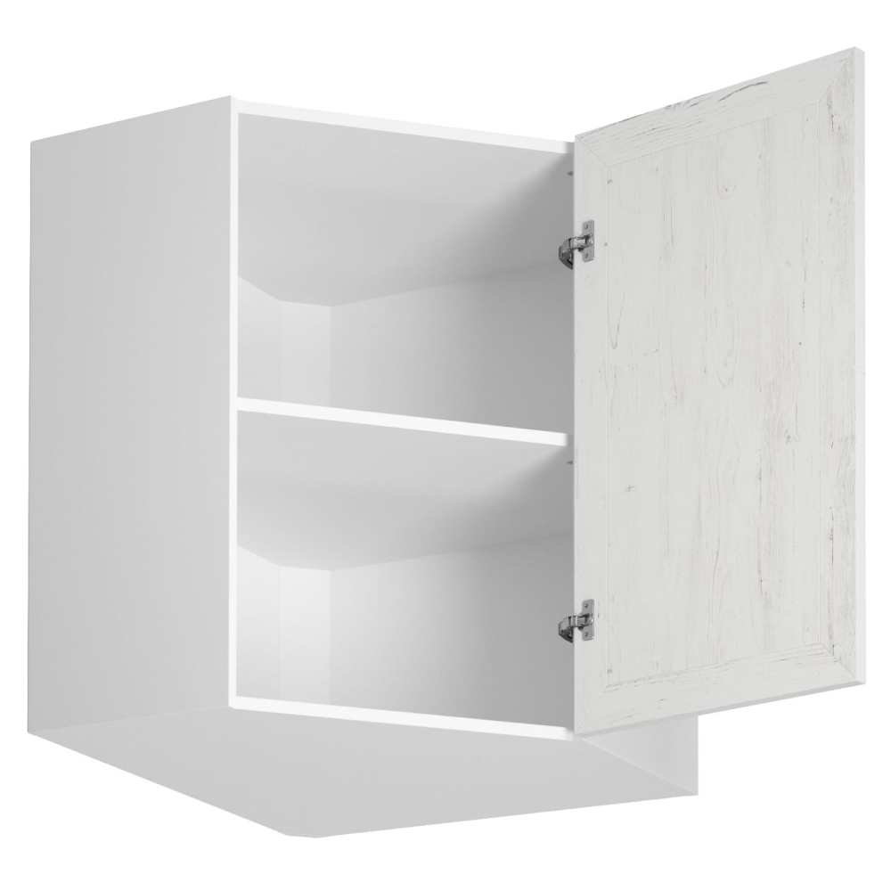 Dulap superior de colt G60N, alb/pin Andersen, dreapta, PROVENCE — imaginea 4