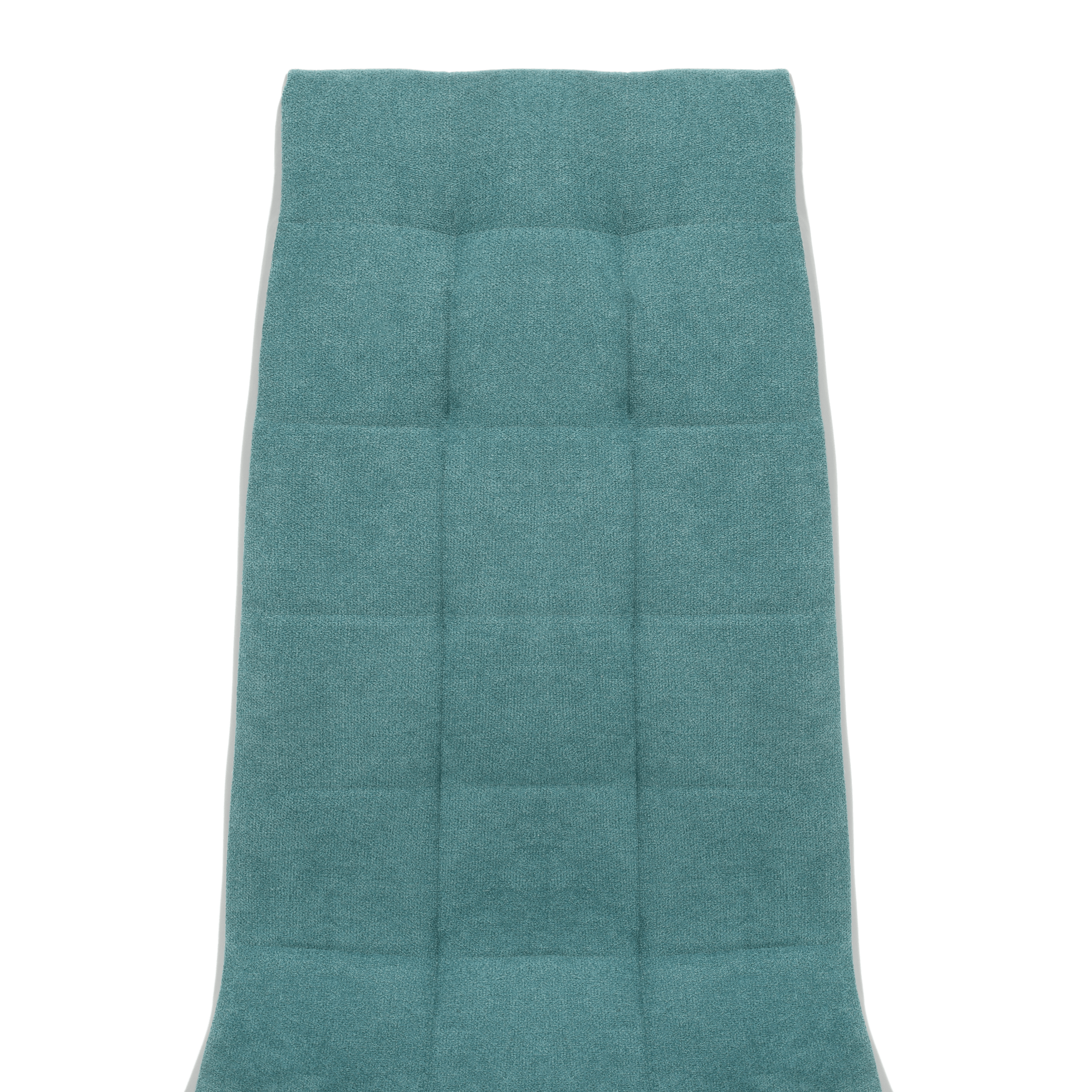 Scaun bucatarie, material textil mentol/piele ecologica gri/crom, SALOMA NEW — imaginea 11