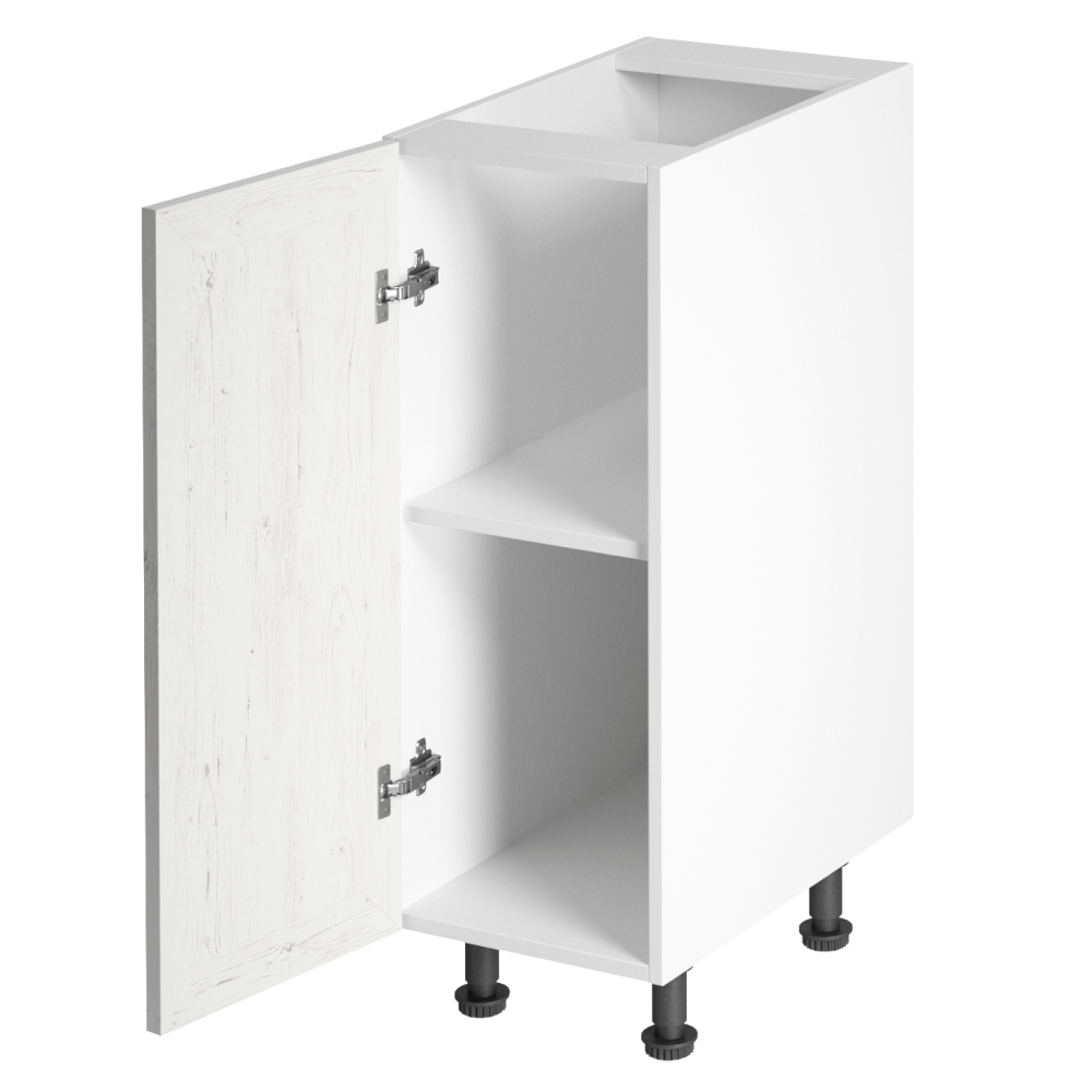 Dulapior inferior D30, model stanga, alb,/pin Andersen, PROVENCE — imaginea 4
