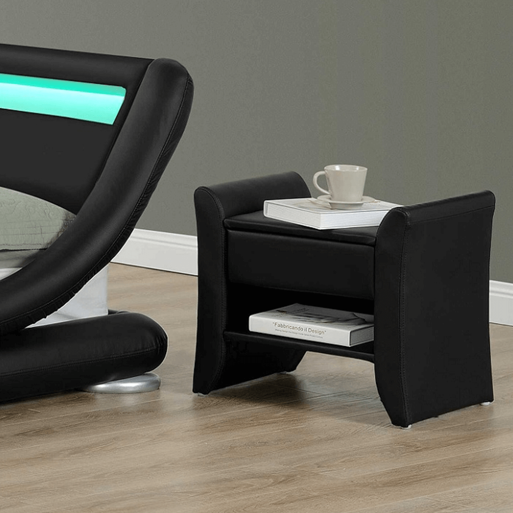 Noptiera, piele eco, BOLTON — imaginea 2