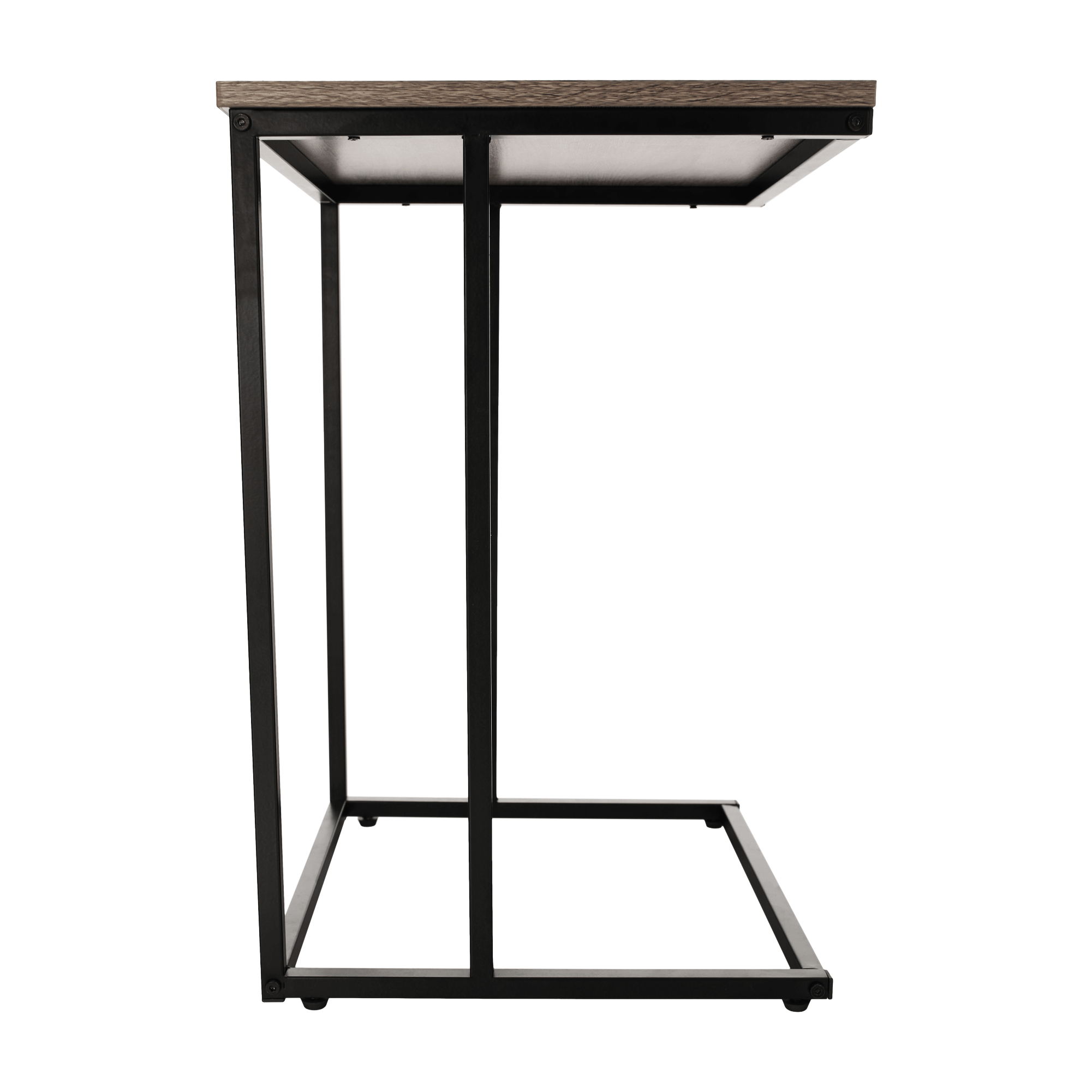 Masuta portabila, stejar/negru, KALA — imaginea 7