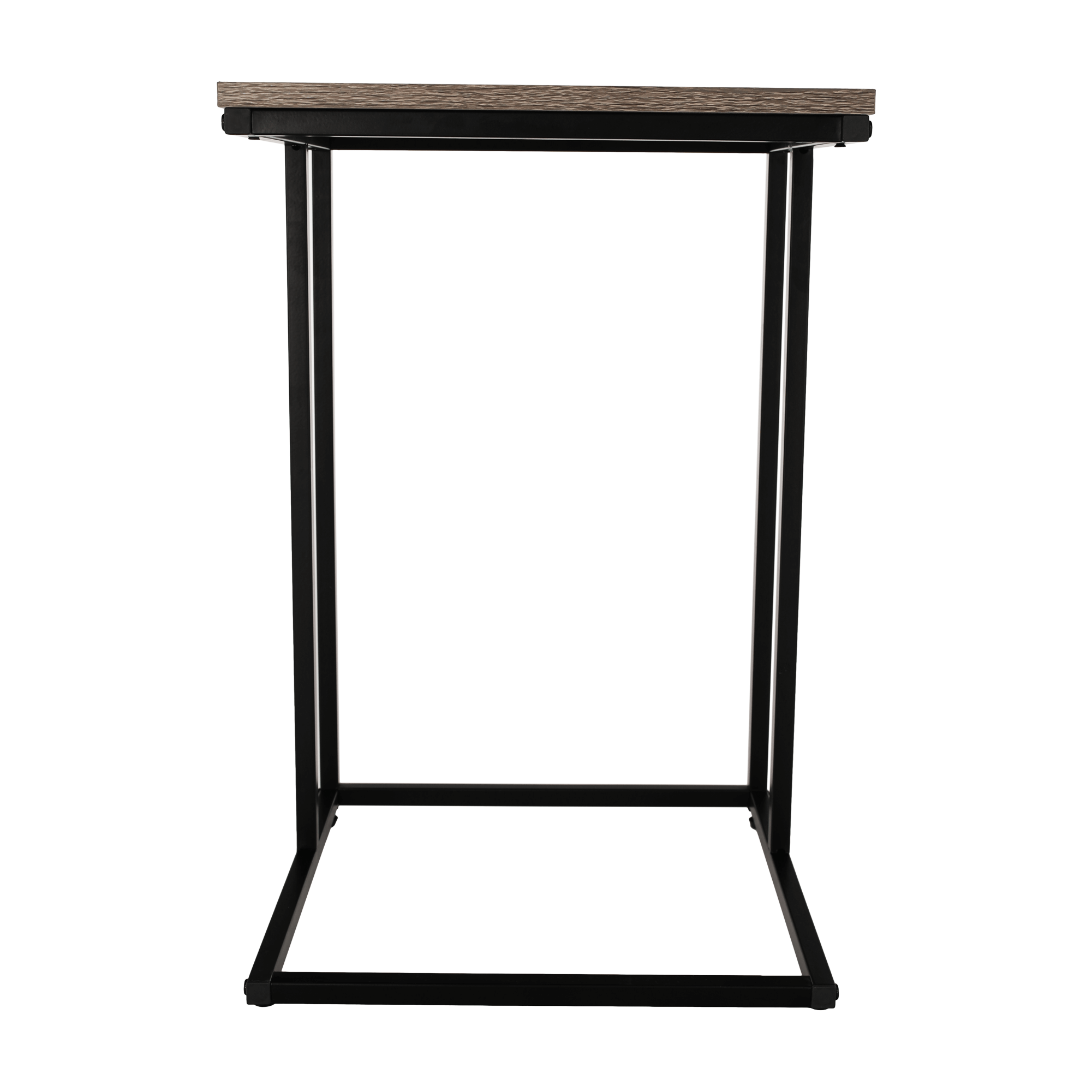 Masuta portabila, stejar/negru, KALA — imaginea 8