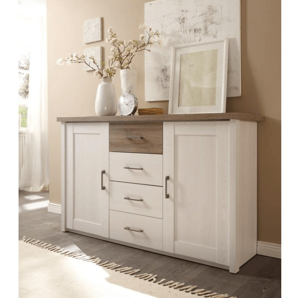 Scrin, pin alb/stejar sonoma trufa, LUMERA — imaginea 3