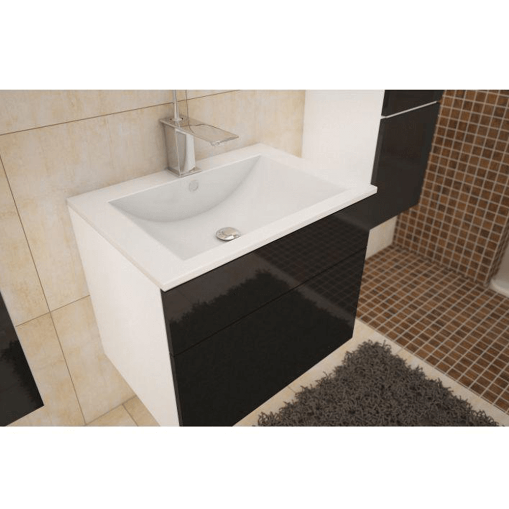 Dulap inalt, alb/negru HG, MASON BL 11 — imaginea 2