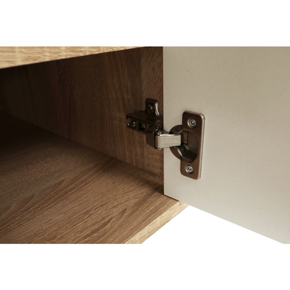 Masa PC de colt, stejar sonoma/alba, MAURUS NEW MA11 — imaginea 15