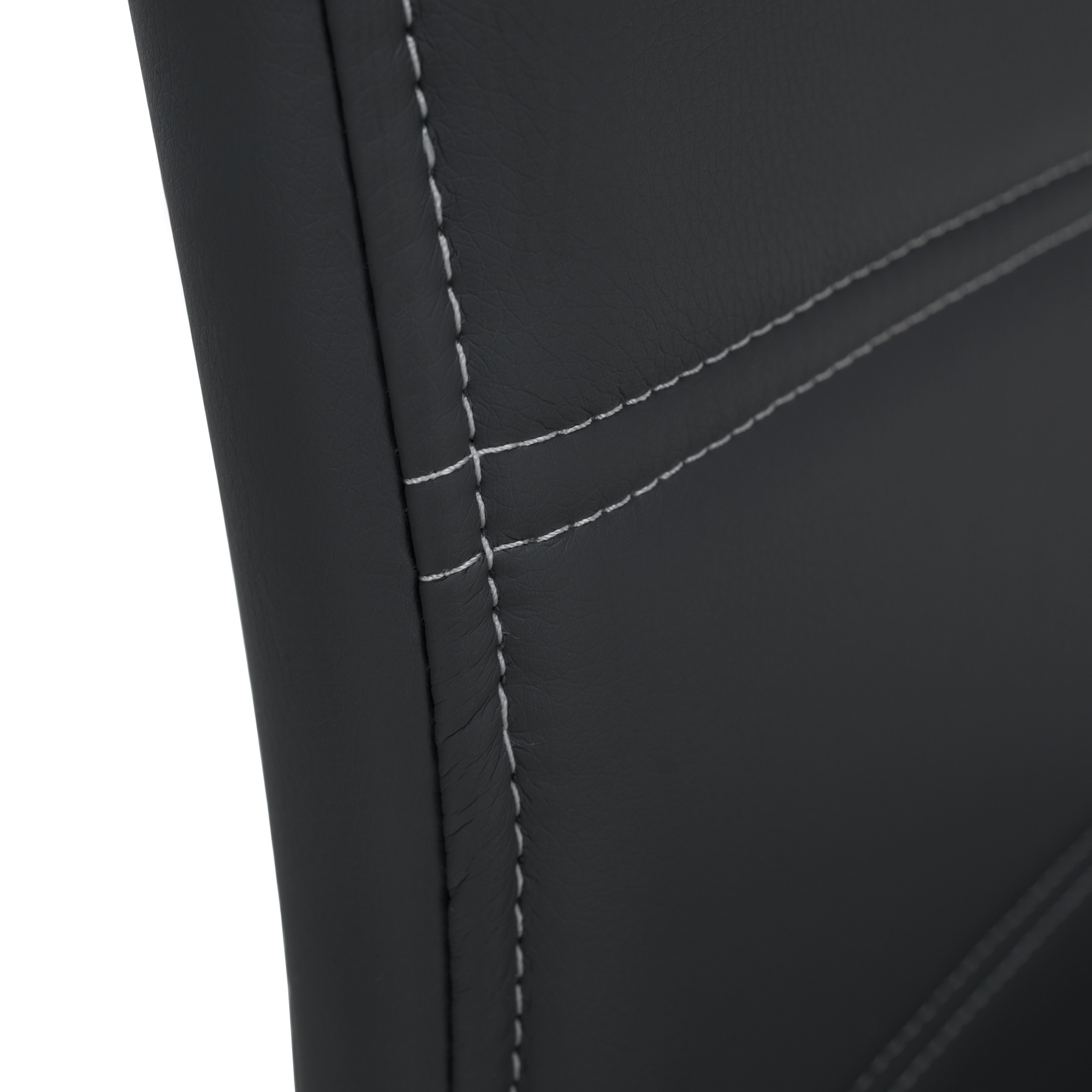 Scaun dining, gri inchis / cusatura deschisa, ABIRA NEW — imaginea 7