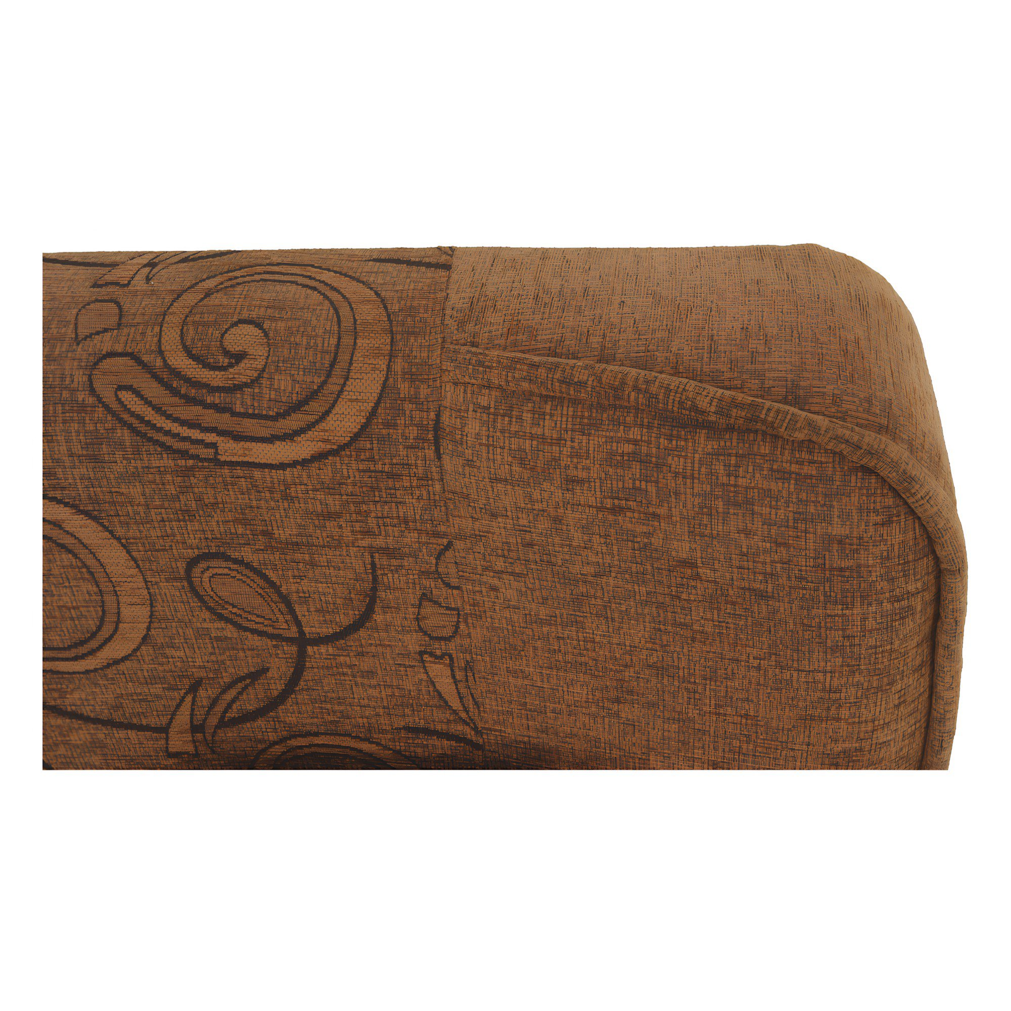 Canapea extensibila, material textil caramiziu/model, ASIA NEW — imaginea 18