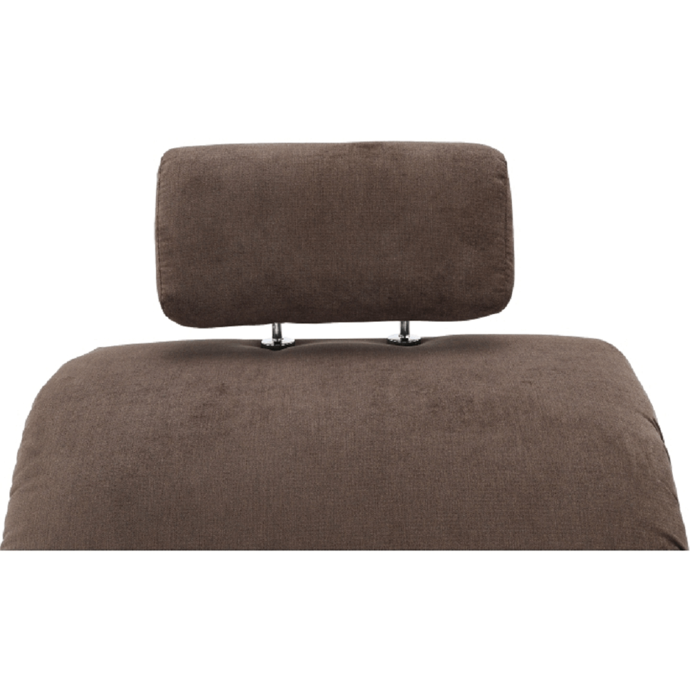 Fotoliu, material textil maro, SANTIAGO — imaginea 4