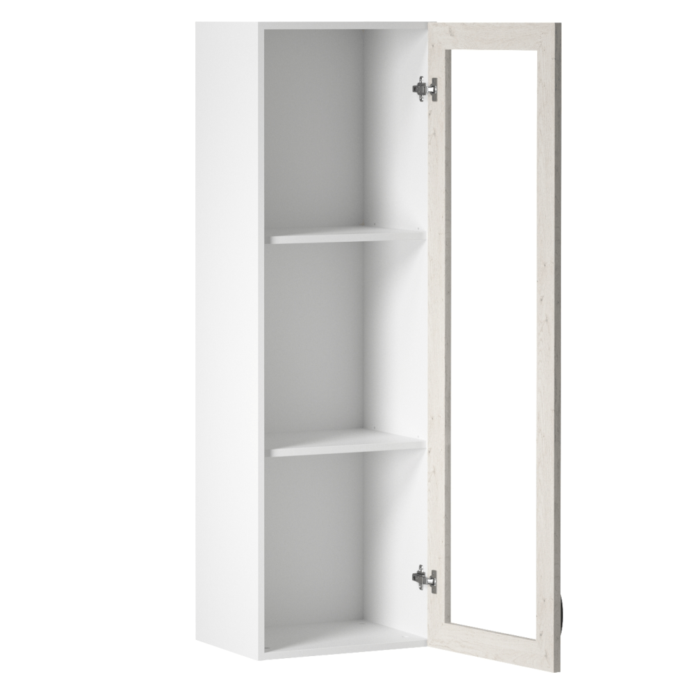 Dulap superior, alb/pin nordic, dreapta, ROYAL W40S — imaginea 4