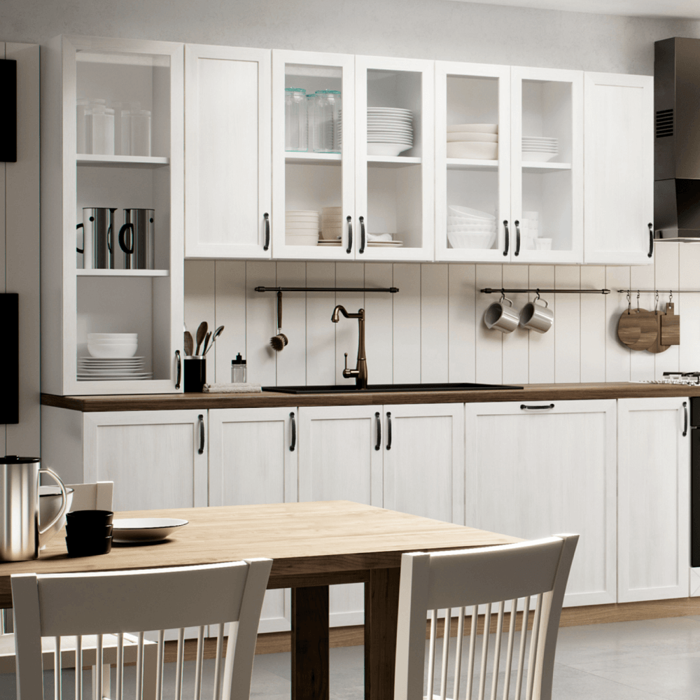 Dulap superior, alb/pin nordic, dreapta, ROYAL W40S — imaginea 6