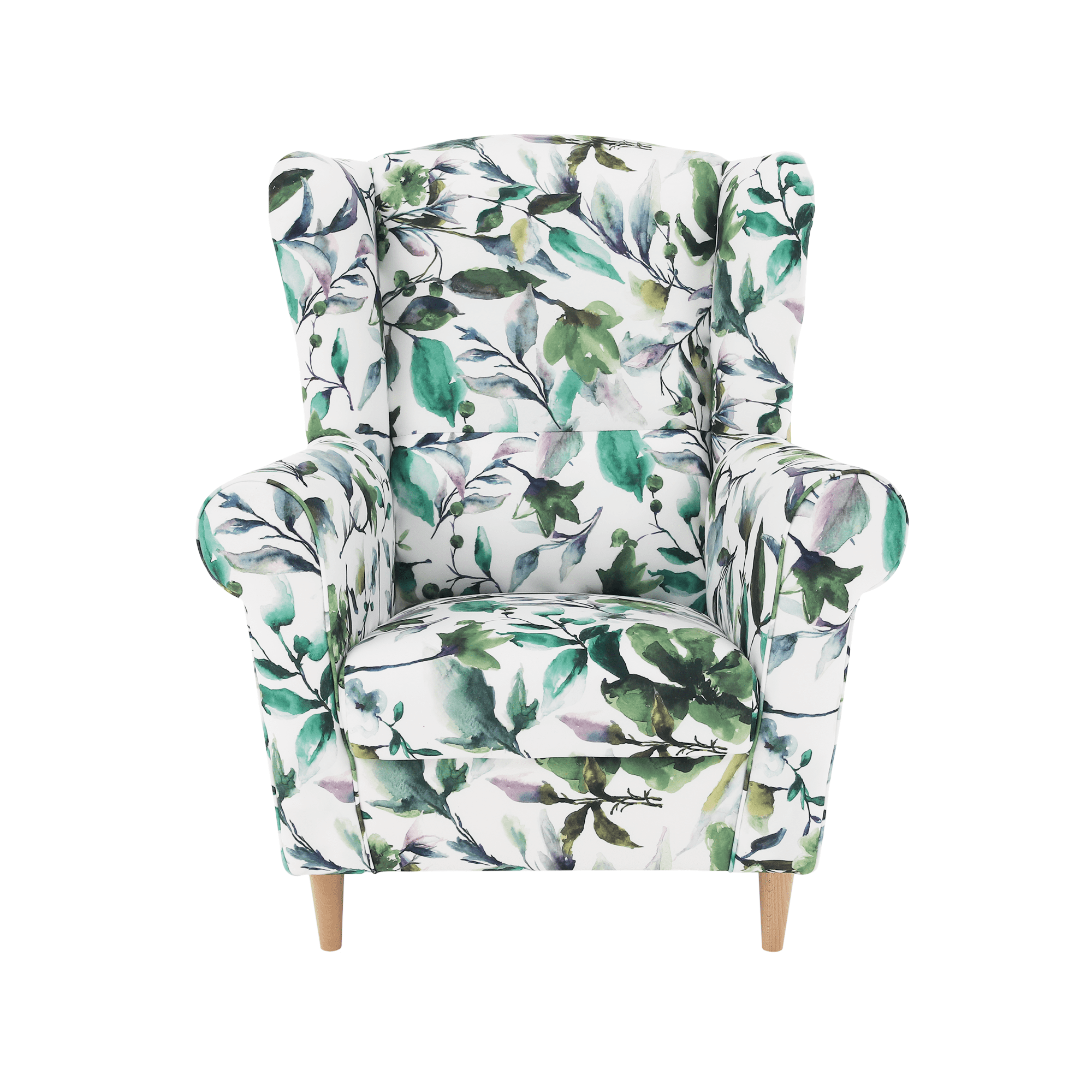 Fotoliu, material textil model frunze verzi, CHARLOT — imaginea 15