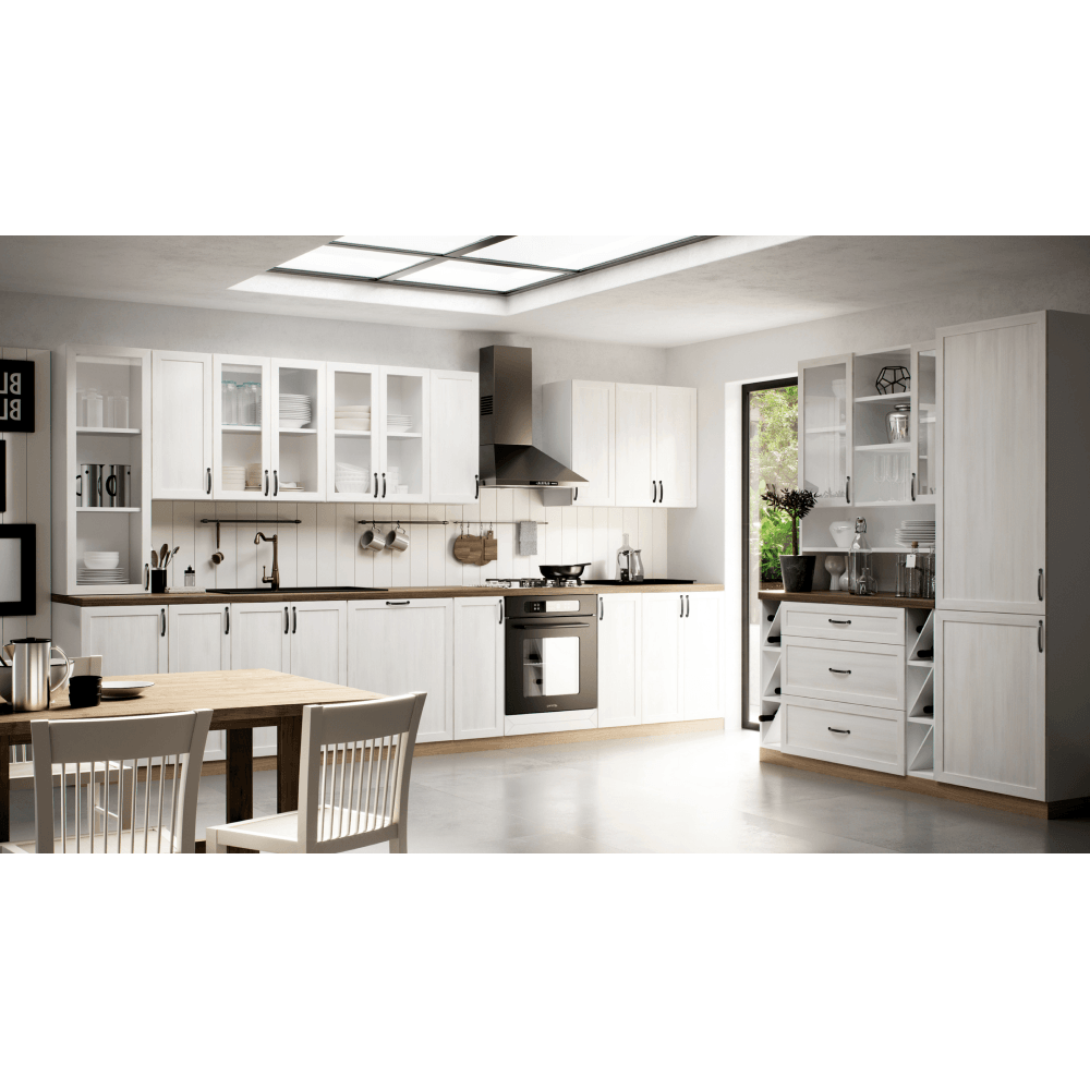 Dulap superior, alb/pin nordic, dreapta, ROYAL W40S — imaginea 7