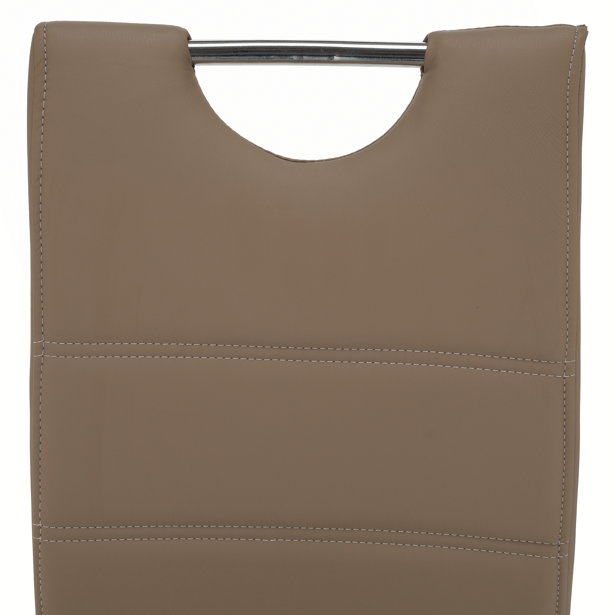 Scaun de bucatarie, cappuccino/cusatura deschisa, ABIRA NEW — imaginea 3