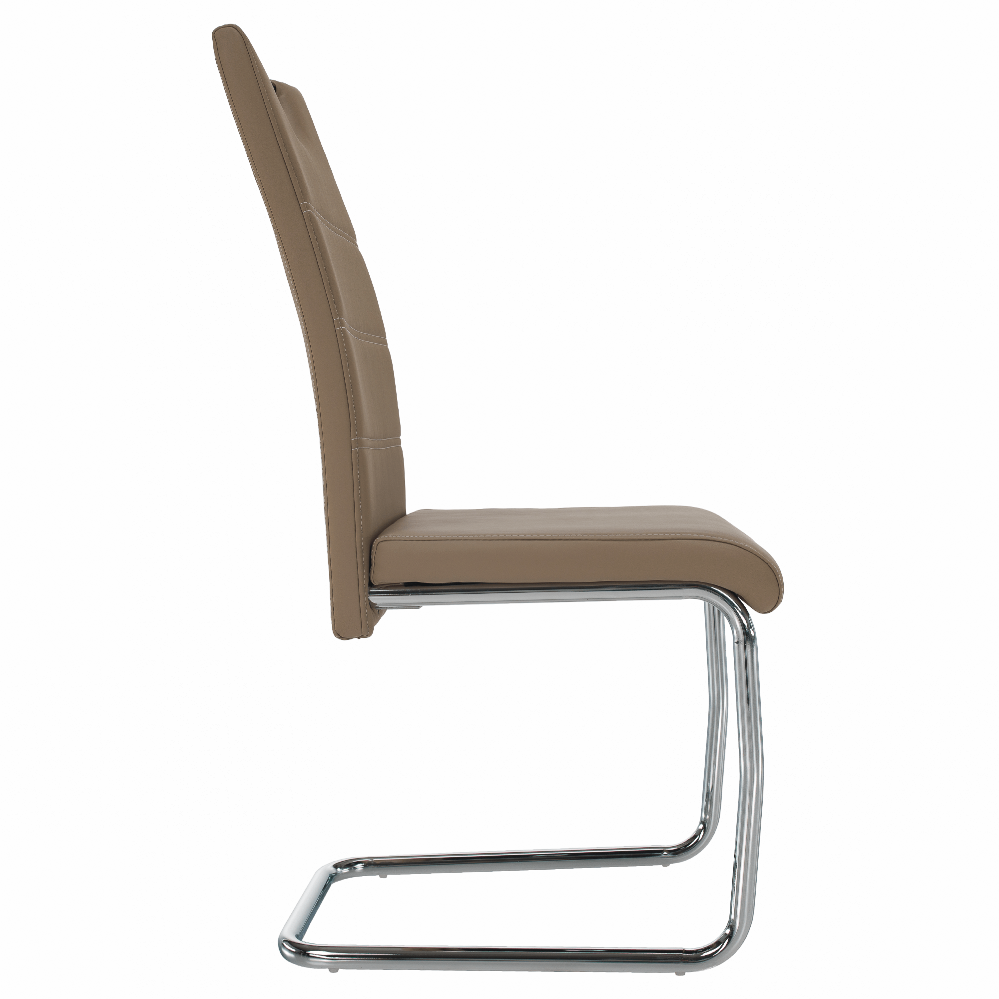 Scaun de bucatarie, cappuccino/cusatura deschisa, ABIRA NEW — imaginea 10