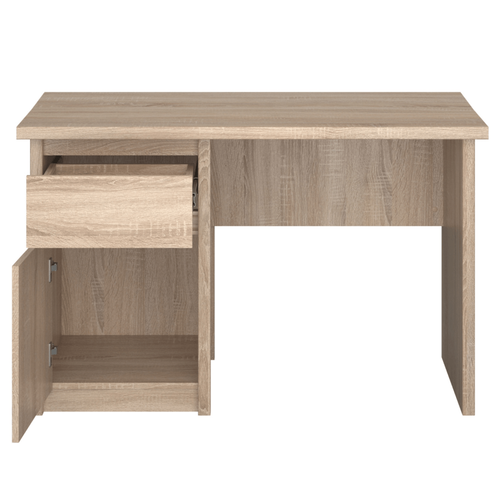Masa PC TYP 12, PAL melaminat, stejar sonoma, NORTY — imaginea 7