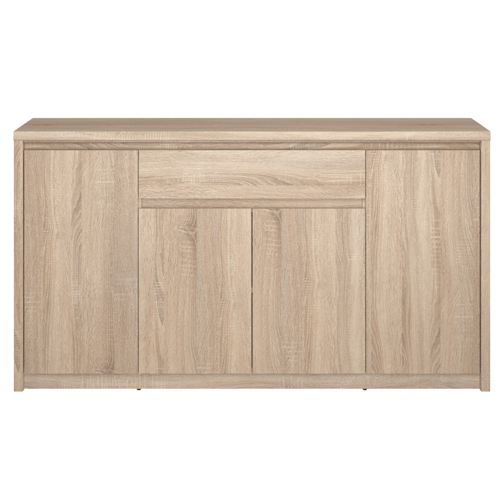 Comoda TYP 11, PAL melaminat, stejar sonoma, NORTY — imaginea 8