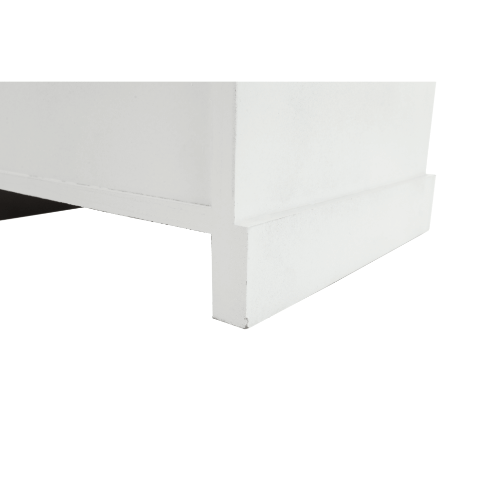 Comoda cu 4 sertare (cosuri), alb, BLANCO — imaginea 18