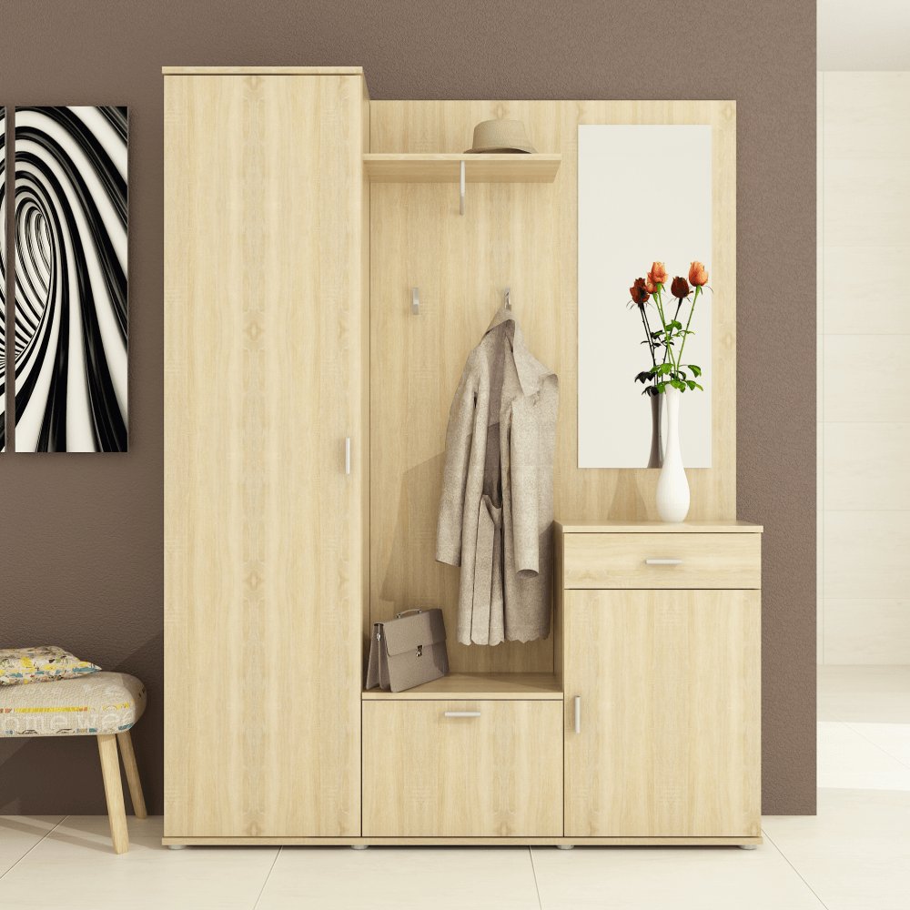 Ansamblu hol, stejar sonoma, AMALIA — imaginea 3