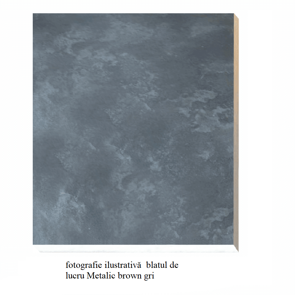 Dulap inferior de colt, stejar sonoma/alb, FABIANA S - 90N — imaginea 2