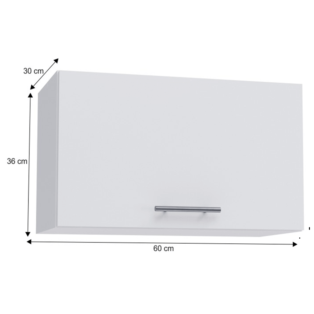 Dulap superior, alb, FABIANA W - 60OK — imaginea 3