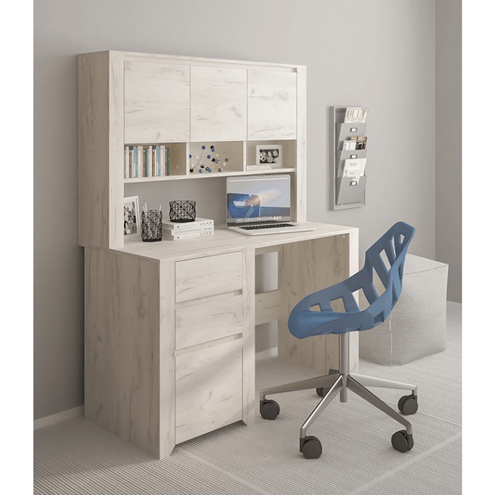 Masa PC typ 80, alb craft, ANGEL — imaginea 3